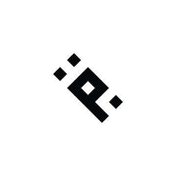 recommend clip art: Letter y, P and c square geometric symbol simple logo vector