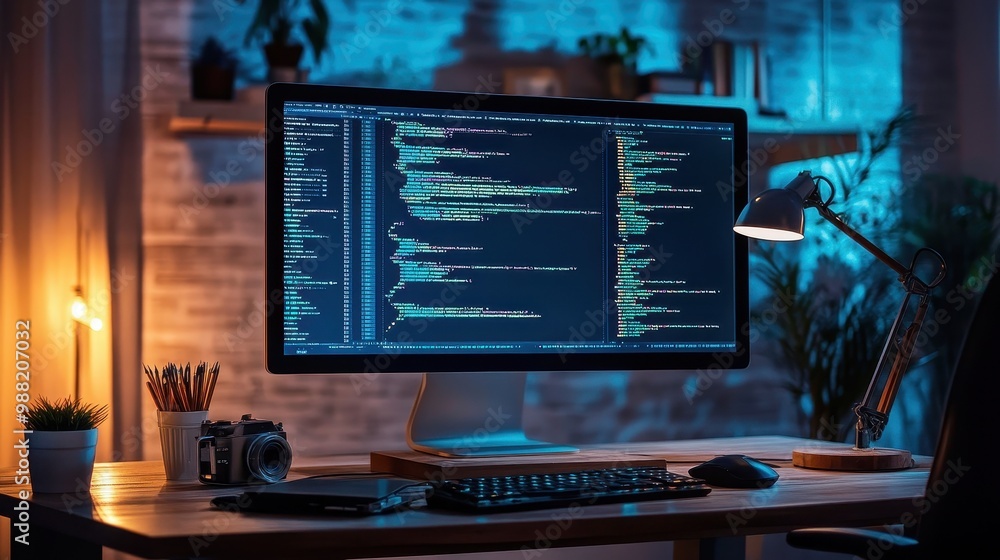 Poster coding at night: illuminating the digital landscape