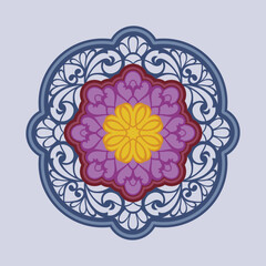 Template for plotter laser cutting of paper, metal engraving, wood carving, cnc, Decorative paper art panel dies