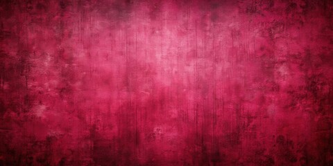 Fototapeta premium Grunge background with vintage texture and soft lighting in red, burgundy, maroon, and hot pink , vintage, distressed, grunge