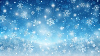 Fototapeta premium Snow fall background with seamless wallpaper texture pattern, snow, winter, falling, cold, white, background, snowflake