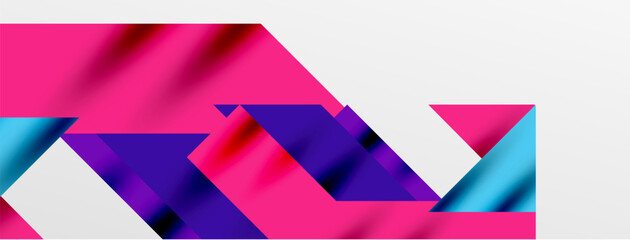 Dynamic lines and triangles. Vector Illustration For Wallpaper, Banner, Background, Card, Book Illustration, landing page