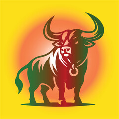 Farmstead Elegance: The Ox Outline