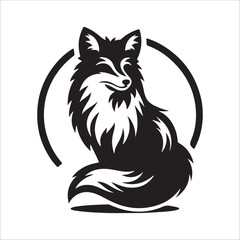 Nature’s Trickster: Fox Silhouette