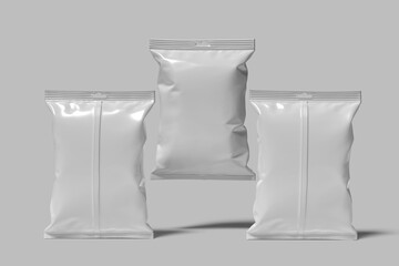 Snack Packaging Blank Mockup