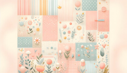 Floral Patterns Background 