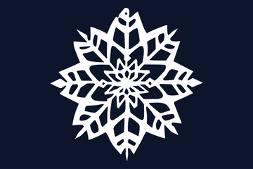Snowflake Ornament cut file