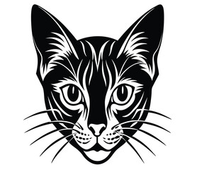 cat-head-shape-silhouette-vector