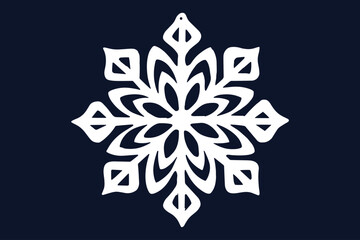Snowflake Ornament cut file
