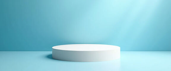 Minimalist Blue Studio Platform