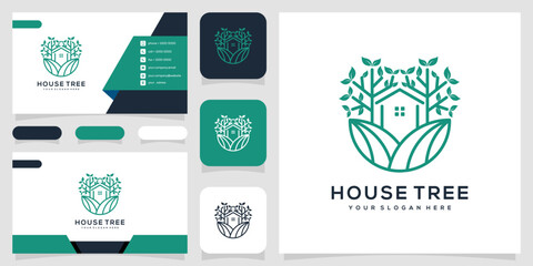 business card with logo and business card template