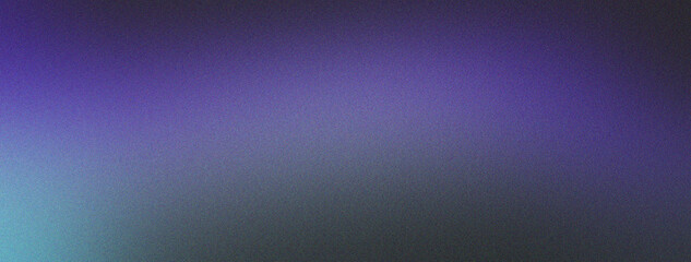 Purple  blue noisy color gradient background, grainy texture effect, poster banner header backdrop design