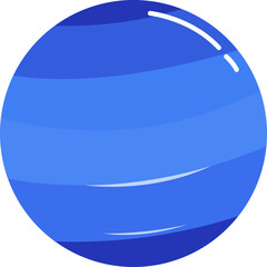 Neptune planet Illustration