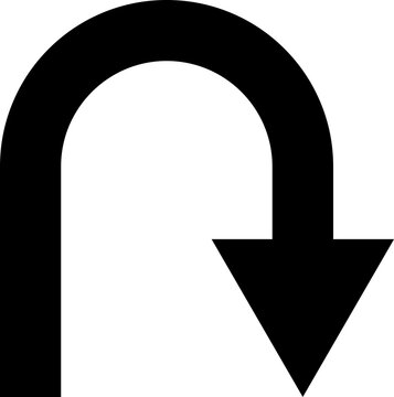 recommend clip art: U TURN ARROW SIGN TRANSPARENT BACKGROUND