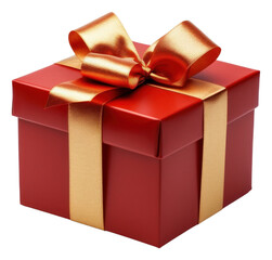 Obraz premium PNG A celebrating new year opening present gift box white background.