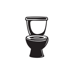 Toilet icon vector potty illustration restroom bathroom sign
