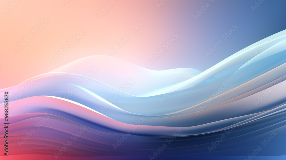 Poster blur high speed business forward with large capital office building background, stunning reflections