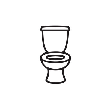 recommend clip art: Toilet icon vector potty illustration restroom bathroom sign