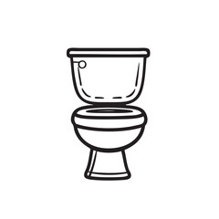 Toilet icon vector potty illustration restroom bathroom sign