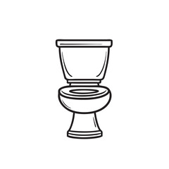 Toilet icon vector potty illustration restroom bathroom sign