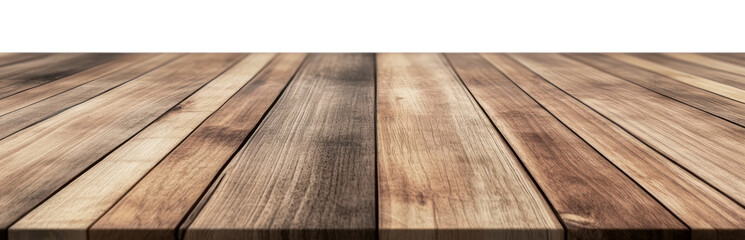 Obraz premium Empty wooden table top background furniture hardwood tabletop.