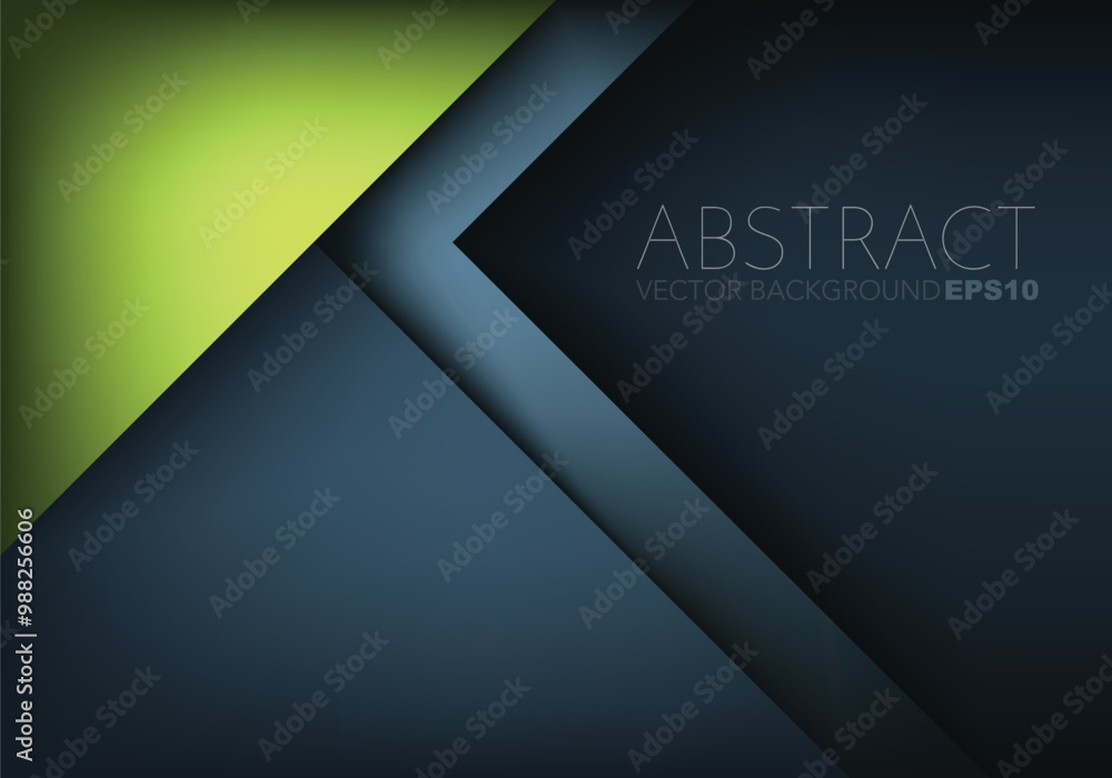 Fototapete graphic geometric triangle overlap vector layer background for text and message design