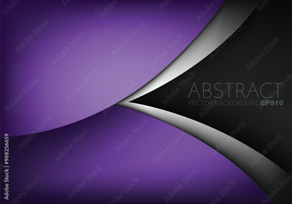 Fototapete graphic vector curve line overlap background for text and message design