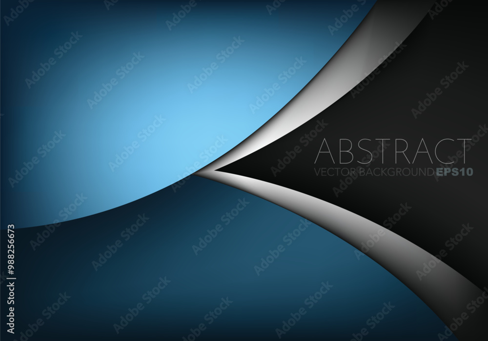Fototapete graphic vector curve line overlap background for text and message design