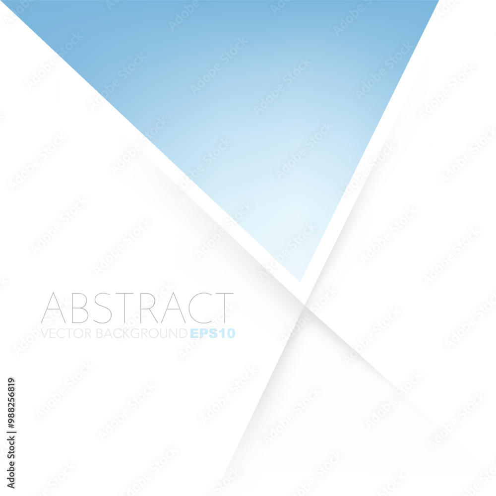 Fototapete graphic geometric triangle overlap vector layer background for text and message design