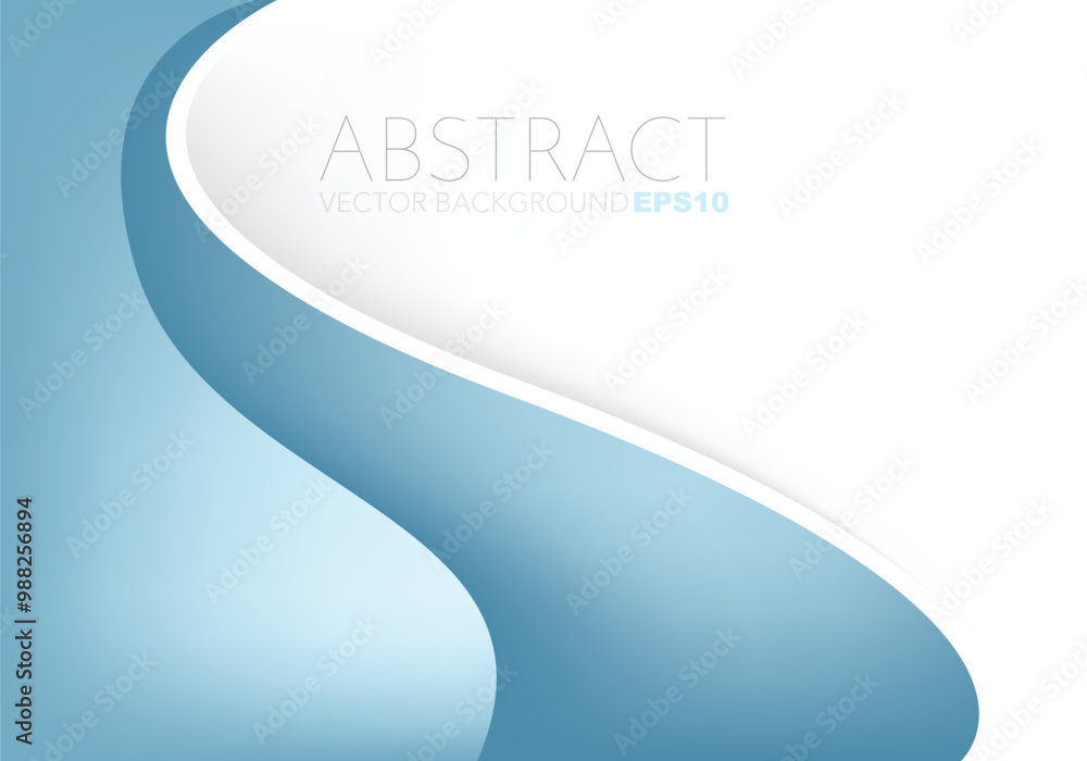 Fototapete graphic vector curve line overlap background for text and message design