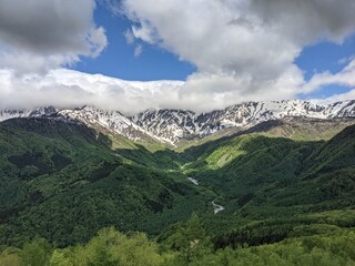 Fototapeta premium Scenery of Japan - Hakuba, Nagano