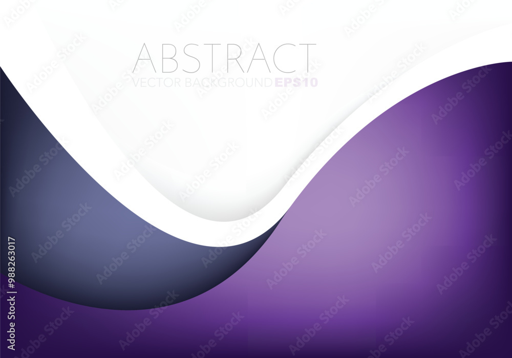 Fototapete graphic vector curve line overlap background for text and message design