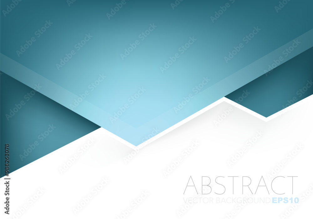 Fototapete graphic geometric triangle overlap vector layer background for text and message design