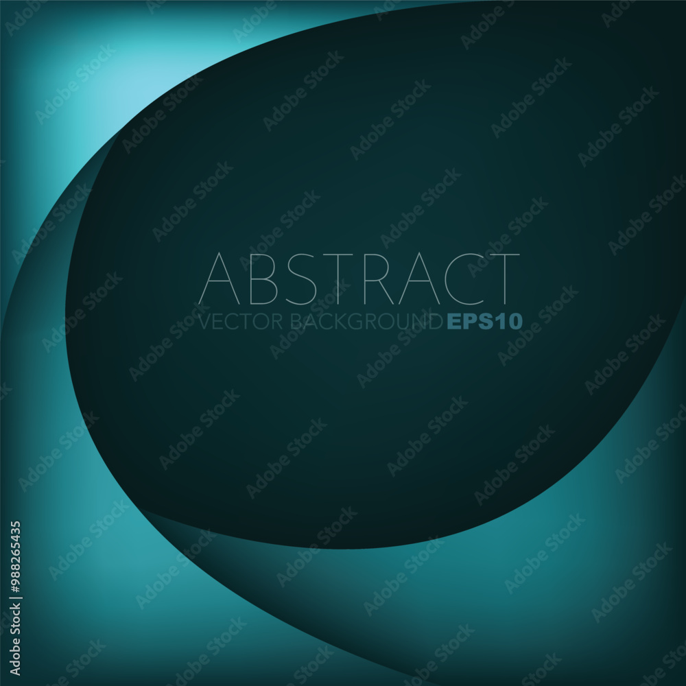 Fototapete graphic vector curve line overlap background for text and message design