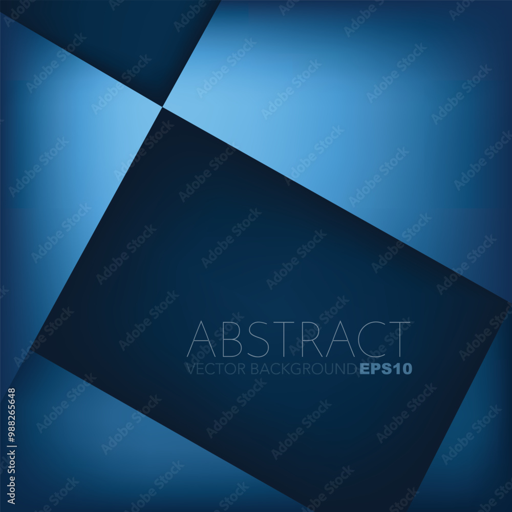 Fototapete graphic geometric triangle overlap vector layer background for text and message design