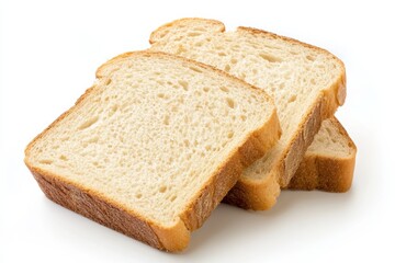 Traditional Homemade Bread Freshly Baked Loaf on a isolated on white background