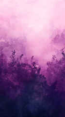 A calming lavender and mint gradient background with soft watercolor textures, giving a serene atmosphere