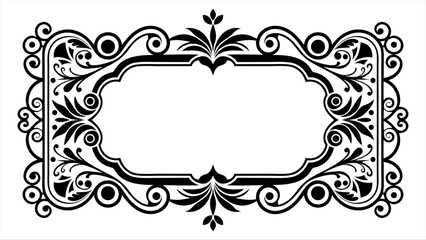 abstract page border design