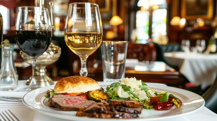 Room Service Menu: This detailed menu offers an array of cuisines and beverages, with 24-hour availability for guests seeking late-night snacks or meals.
