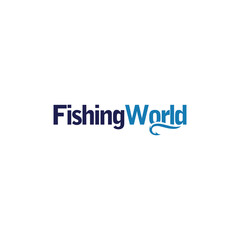 Fishing World Icon Logo icon