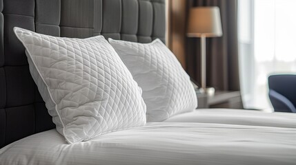 Pillow Menu: Guests can select from a range of pillow types, such as memory foam, down, or hypoallergenic, ensuring personalized comfort for a restful stay.
