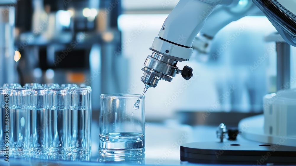 Poster precision automated liquid handling in a modern scientific laboratory