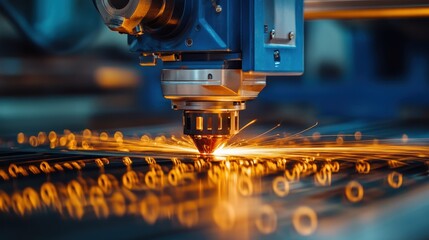 Precision Laser Cutting - Industrial Metalworking Process