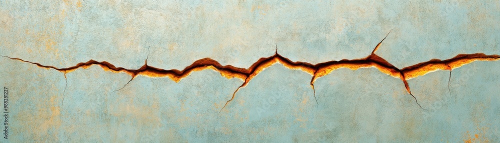 Poster minimalist abstract: vertical line on blank surface in sharp focus