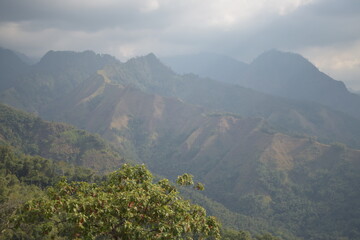 beautiful mountains in East Java