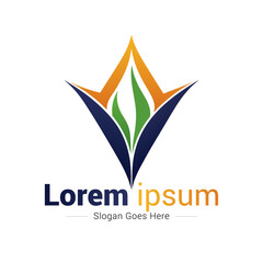 A corporate and business logo