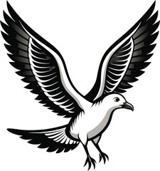 Flying-Bird-Vector-Logo-Stock-Illustration