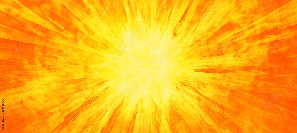 Poster a dynamic, abstract explosion pattern with a large area for text