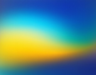 Naklejka premium Abstract gradient background with a blue-to-yellow transition, ideal for website design