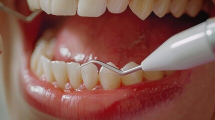 Ultrasonic Scaler: This advanced dental device uses ultrasonic vibrations to efficiently remove plaque and tartar from teeth, ensuring thorough and effective cleanings.
